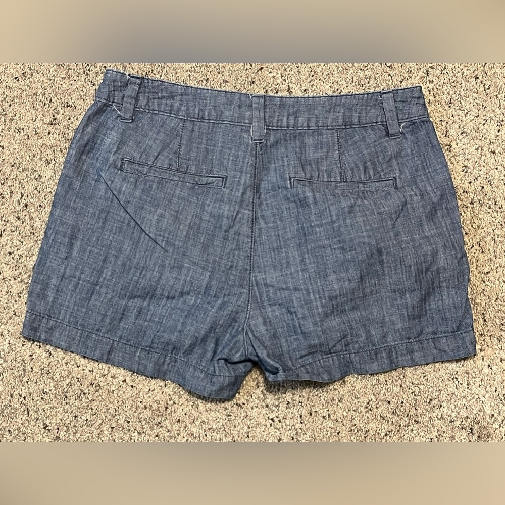 a. New day blue mom shorts size 2